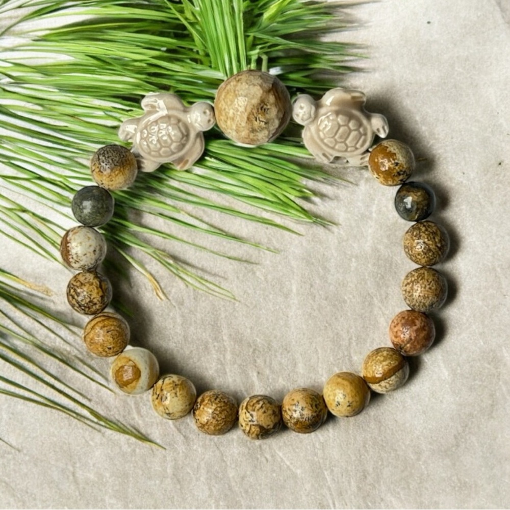 Picture Jasper Stone Bracelet